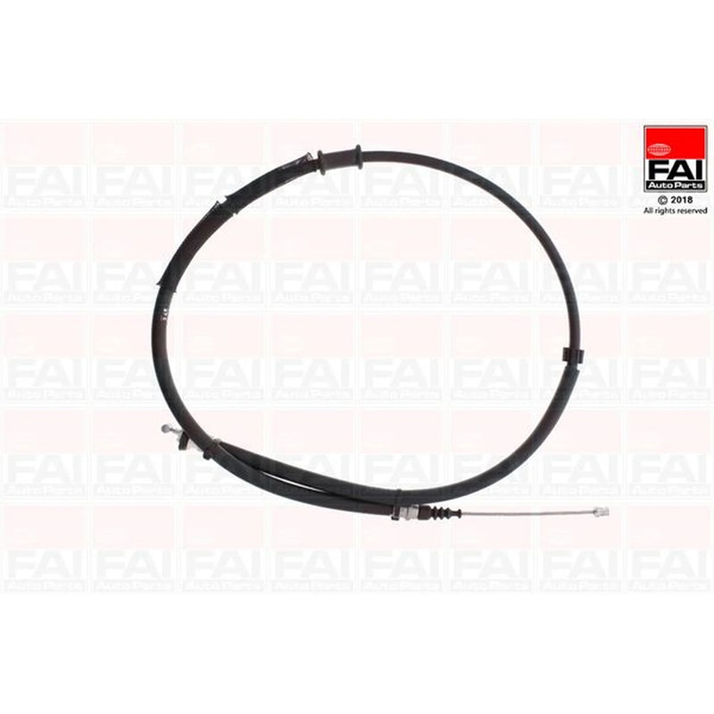 FAI Handbrake Cable Right Rear fits Fiat Panda 2004 on 1.2 1.3