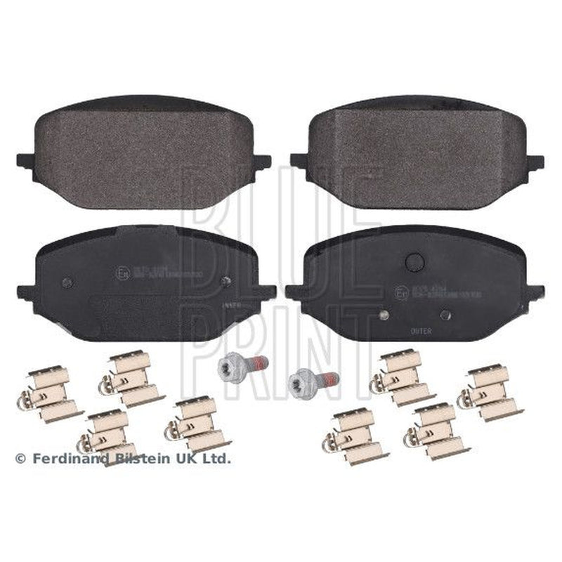 Blue Print Front Brake Pad Set fits Citroën Berlingo 2018 on 1.5