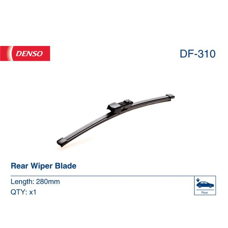 Denso Rear Wiper Blades fits Seat Ateca 2016-2018 1.0 1.4 1.5 1.6 2.0