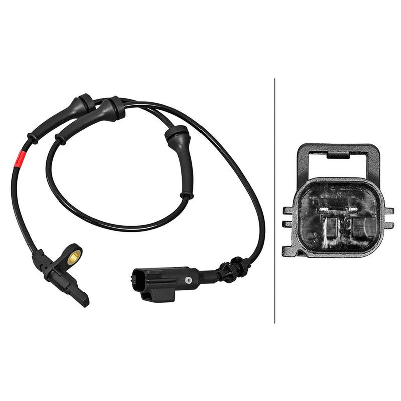 Hella ABS Wheel Speed Sensor Rear fits Land Rover Range Rover Evoque 2011-2019