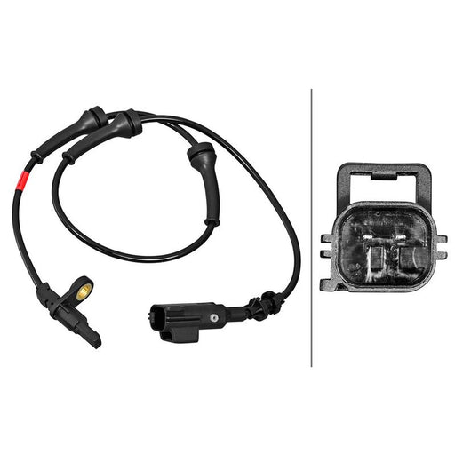 Hella ABS Wheel Speed Sensor Rear fits Land Rover Range Rover Evoque 2011-2019