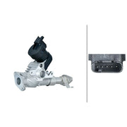 Hella Exhaust Gas Recirculation Valve fits BMW 1 2006-2013