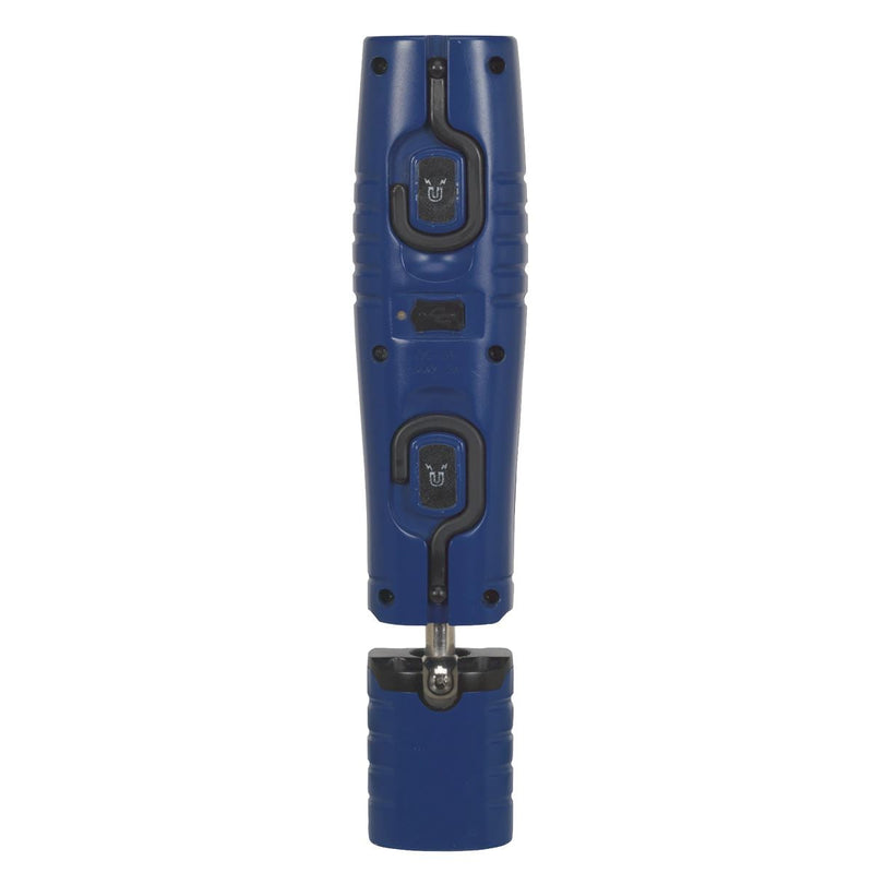 Sealey Rechargeable 360 Inspection Light 7 SMD & 3W SMD LED Blue Lithium-ion Sealey - Dynamic Drive