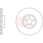 Apec Front Brake Vented Discs & Pads fits BMW X5 2013-2018