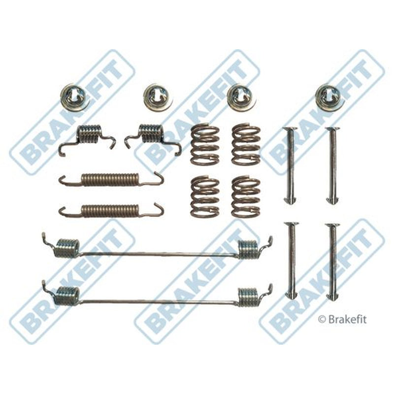 Apec Brake Shoe Accessory Kit Rear fits Nissan Kubistar 2003-2009 1.2 1.5 1.6
