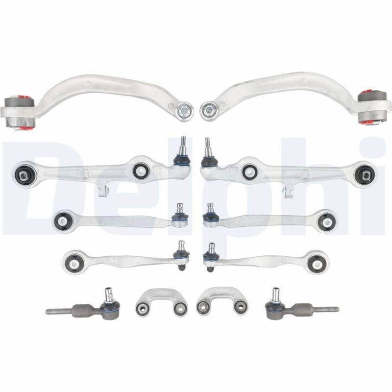 Delphi 12 x Control Arm Repair Kit Front fits Audi A4 B6 2000-2005