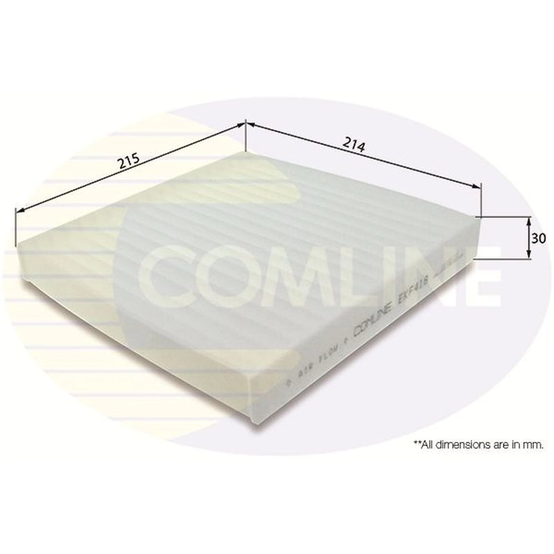 Comline Cabin Air Filter (Pollen Filter) fits Iveco Daily VI 2014-2021