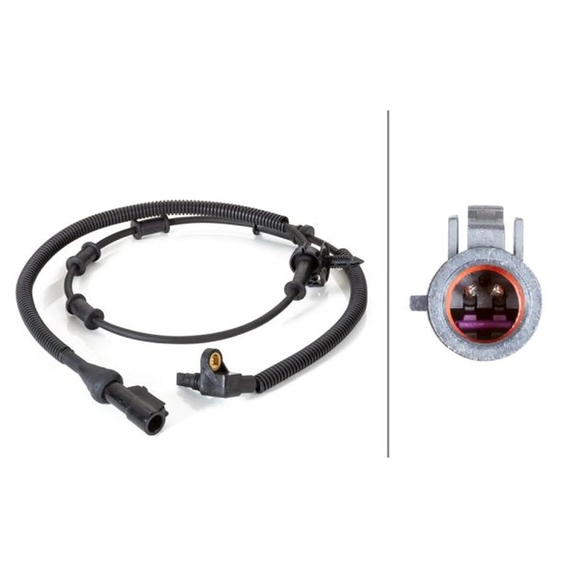 Hella ABS Wheel Speed Sensor Front
