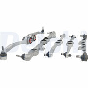 Delphi 12 x Control Arm Repair Kit Front fits Audi A6 C5 1997-2005