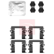 Apec Brake Pad Accessory Fitting Kit Front fits Hyundai Kona 2023 on