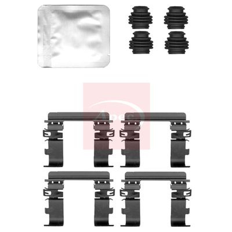 Apec Brake Pad Accessory Fitting Kit Front fits Hyundai Kona 2023 on