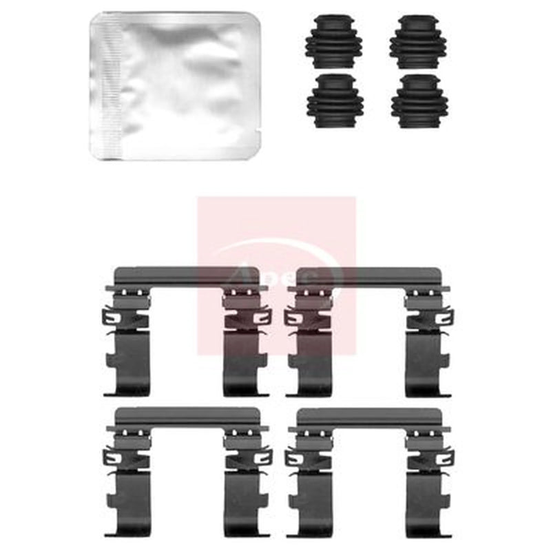 Apec Brake Pad Accessory Fitting Kit Front KIT1630