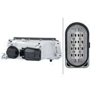 Hella Headlight Headlamp W5W Left fits Skoda Octavia I 1996-2010