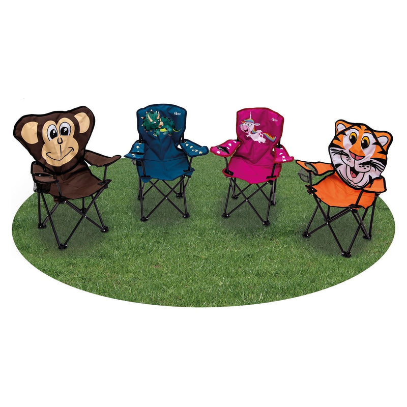 Quest Childrens Tiger Fun Folding Chair 5203 Quest - Dynamic Drive