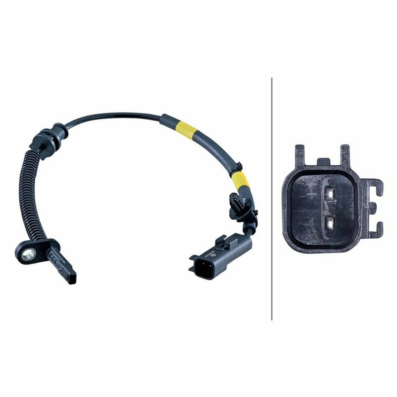Hella ABS Wheel Speed Sensor Rear 6PU 358 251-561