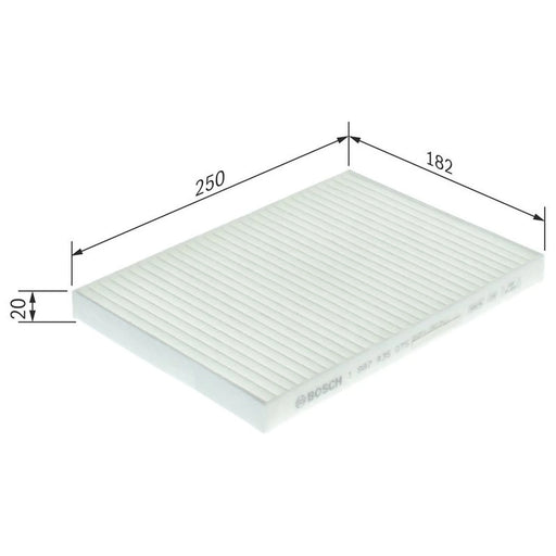 Bosch Cabin Air Filter (Pollen Filter) fits Renault Koleos I 2008-2013 2.0 2.5