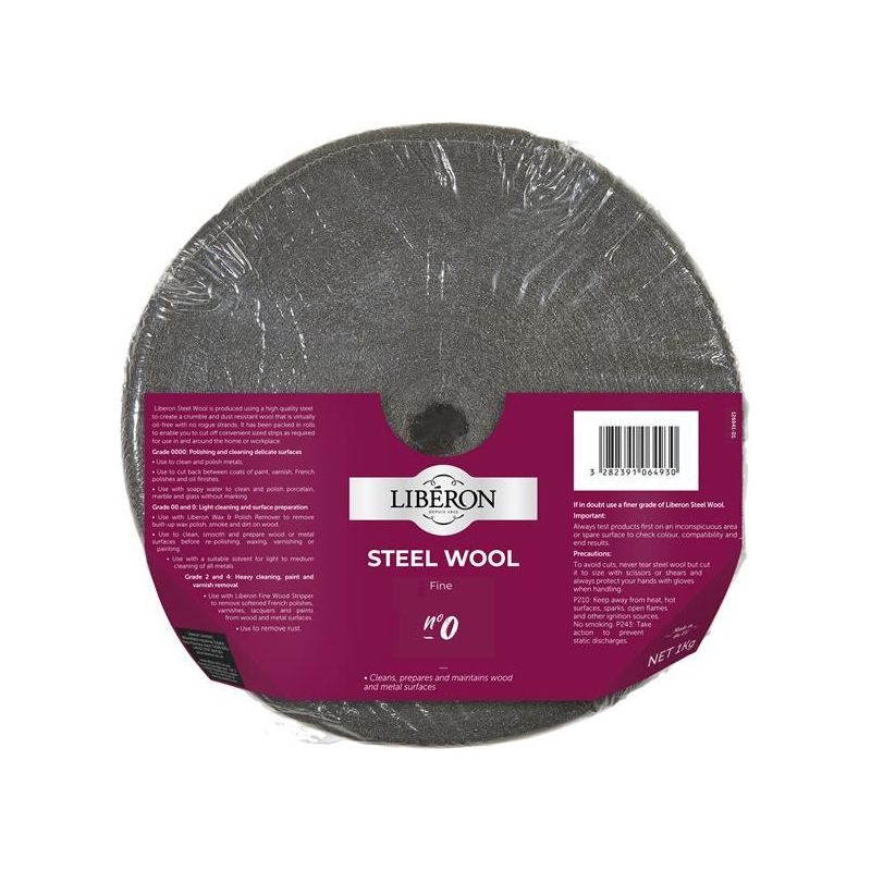 Liberon Steel Wool Grade 0 Fine 1kg Liberon - Dynamic Drive