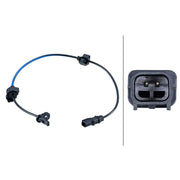 Hella ABS Wheel Speed Sensor Rear 6PU 358 251-411