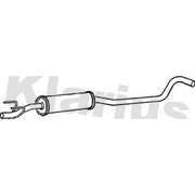 Klarius Box With Centre Pipe Centre fits Opel Corsa B 1998-2000 1.2