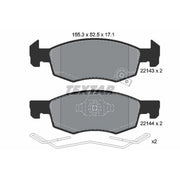 Textar Front Brake Pad Set 2214301