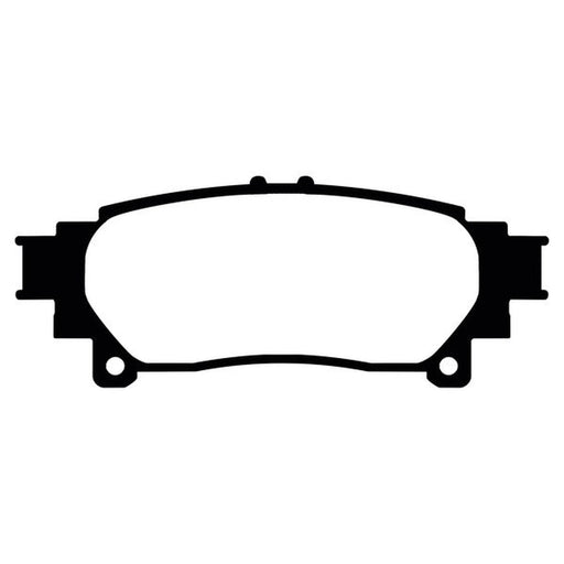 Abtex Rear Brake Pad Set PLU2002