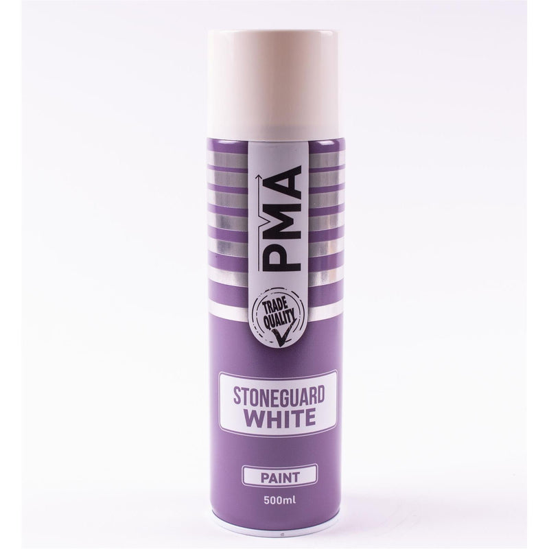 3x Stone Guard White Aerosol Spray Autotek AT00SGW500 UNDERSEAL 500 ML AEROSOL Autotek - Dynamic Drive