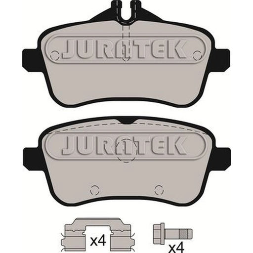 Juratek Rear Brake Pad Set fits Mercedes-Benz A-Class 2013-2018 176.052