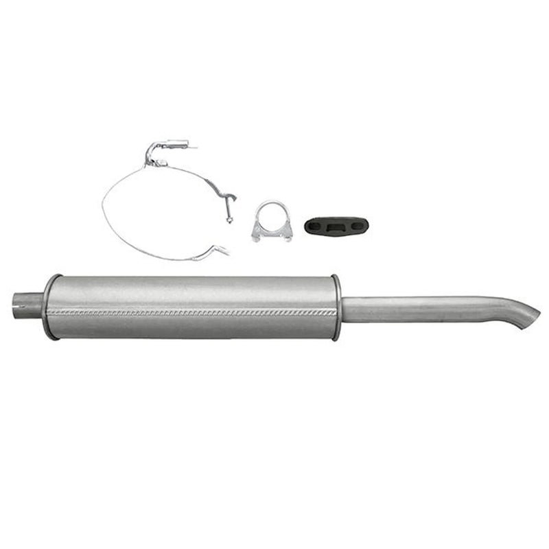Hella End Silencer Rear fits Opel Astra F 1991-1998 1.4 1.6 1.7 2.0