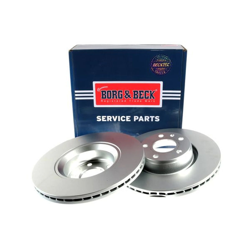 Borg & Beck Front & Rear Brake Discs & Pads fits Audi A6 C6 2004-2011