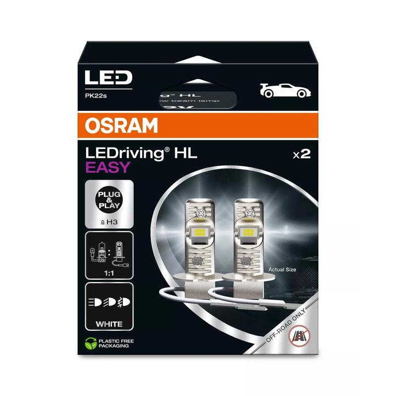 Osram LED Driving HL Easy 8W 12V Plug & Play Headlight Bulb