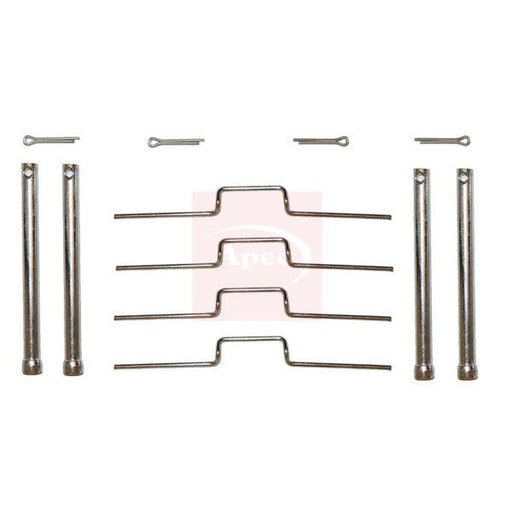Apec Brake Pad Accessory Fitting Kit Front fits Land Rover 110 1983-1990 2.5 3.5