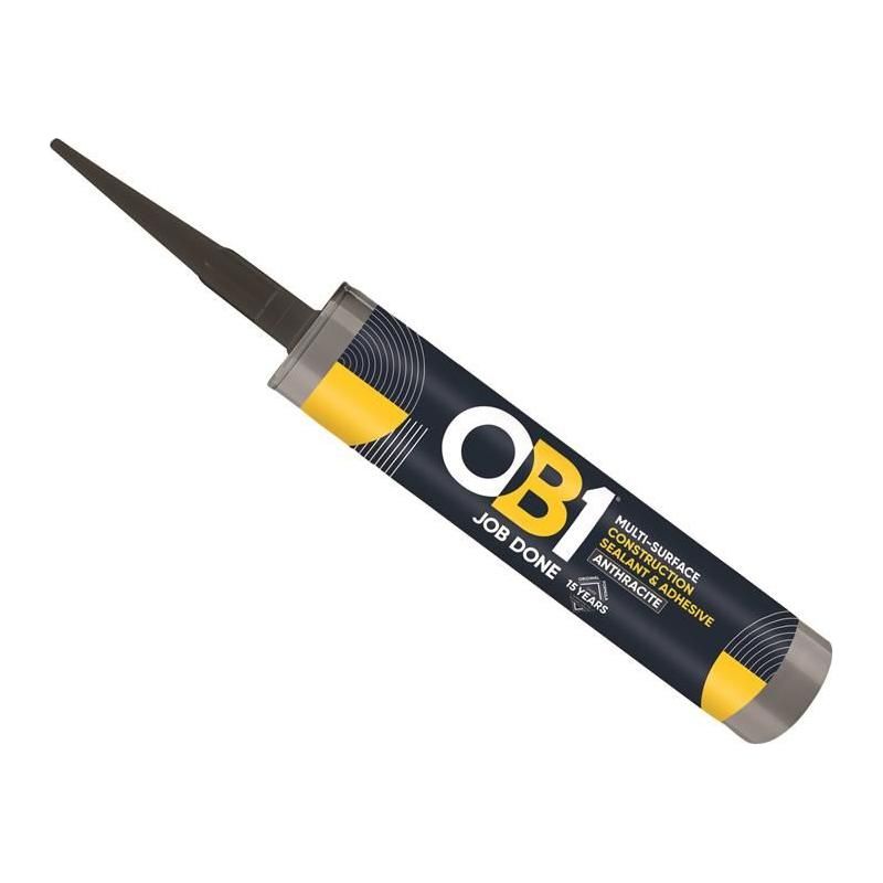 Ob1® Hybrid Sealant & Adhesive Anthracite 290ml OB1® - Dynamic Drive