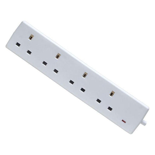 Smj Extension Lead 240V 4-Way 13A Neon 2m SMJ - NN4 Online