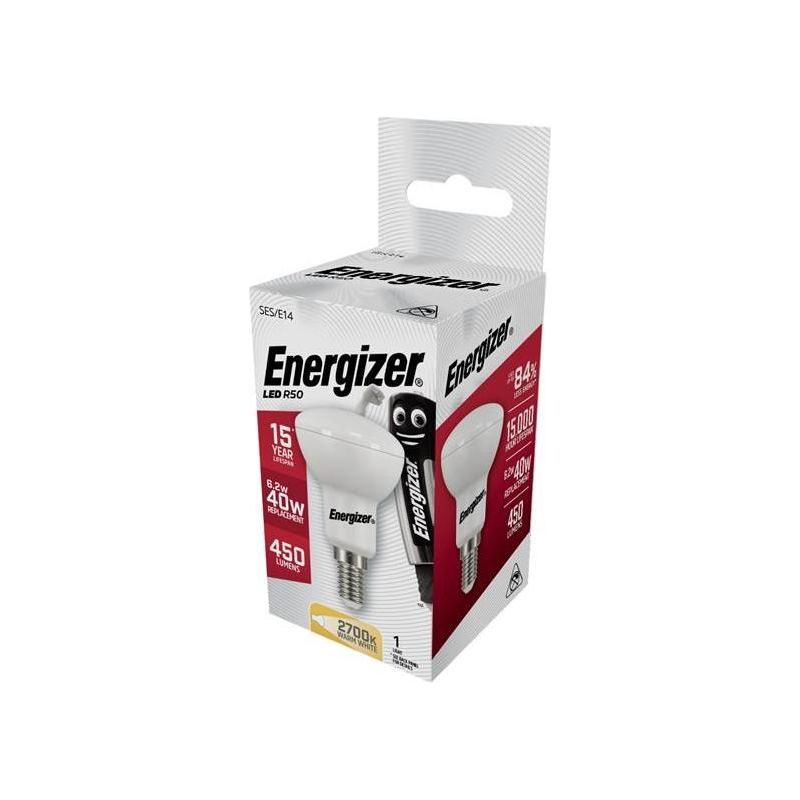 Energizer® LED SES (E14) HIGHTECH Reflector R50 Bulb, Warm White 430 lm 6W Energizer® - Dynamic Drive