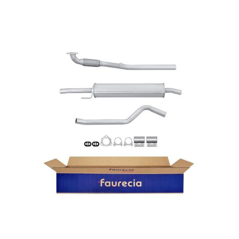 Hella Middle Silencer fits Opel Corsa C 2000-2009 1.4