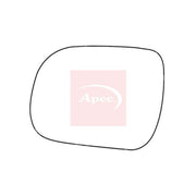 Apec Exterior Wing Mirror Glass Left fits Toyota Hilux Vigo VII Pickup 2005-2015