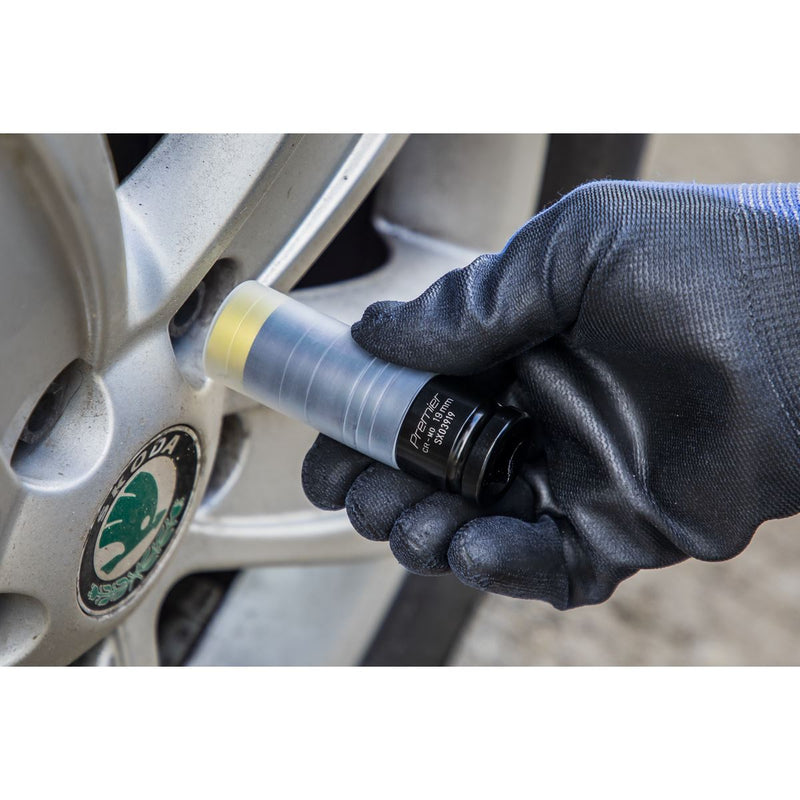 Sealey Alloy Wheel Ultra-Power Impact Socket 19mm 1/2"Sq Drive SX03919 Sealey - Dynamic Drive