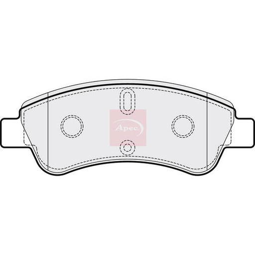 Apec Front Brake Vented Discs & Pads fits Citroën Xsara 1997-2005 1.4