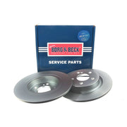 Borg & Beck Front & Rear Brake Discs & Pads fits Mercedes-Benz Cla 2013-2019