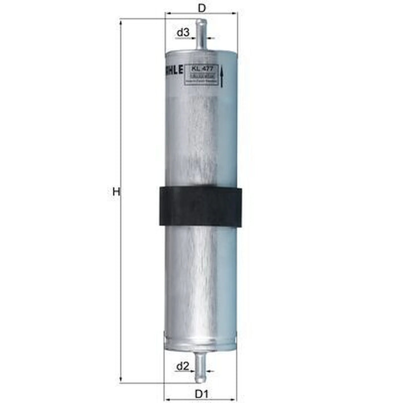 Mahle Fuel Filter Element fits Mini Mini 2003-2006