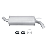 Hella End Silencer Rear fits Renault Twingo I 1993-1996 1.2