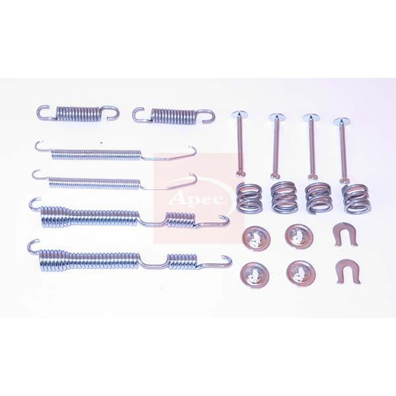 Apec Brake Shoe Accessory Kit Rear fits Mitsubishi Colt 1988-1996 1.3 1.5