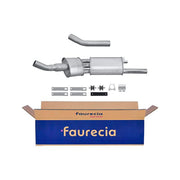 Hella End Silencer Rear fits Peugeot 505 1979-1993 1.8 2.0 2.5