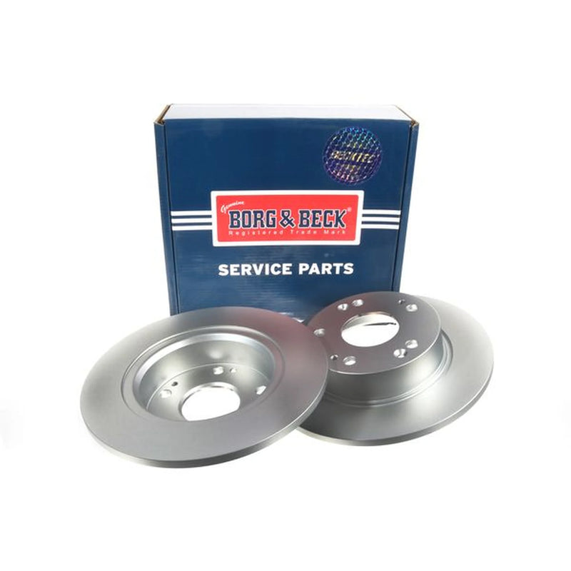 Borg & Beck Front & Rear Brake Discs & Pads fits Honda Accord VII 2003-2008