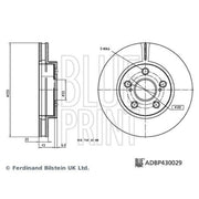 Blue Print Front Brake Discs & Pads fits Toyota Corolla 2018-2019 1.8