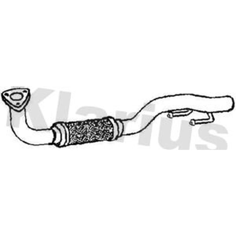 Klarius Exhaust Pipe OD fits Seat Ibiza 2008-2015 1.4