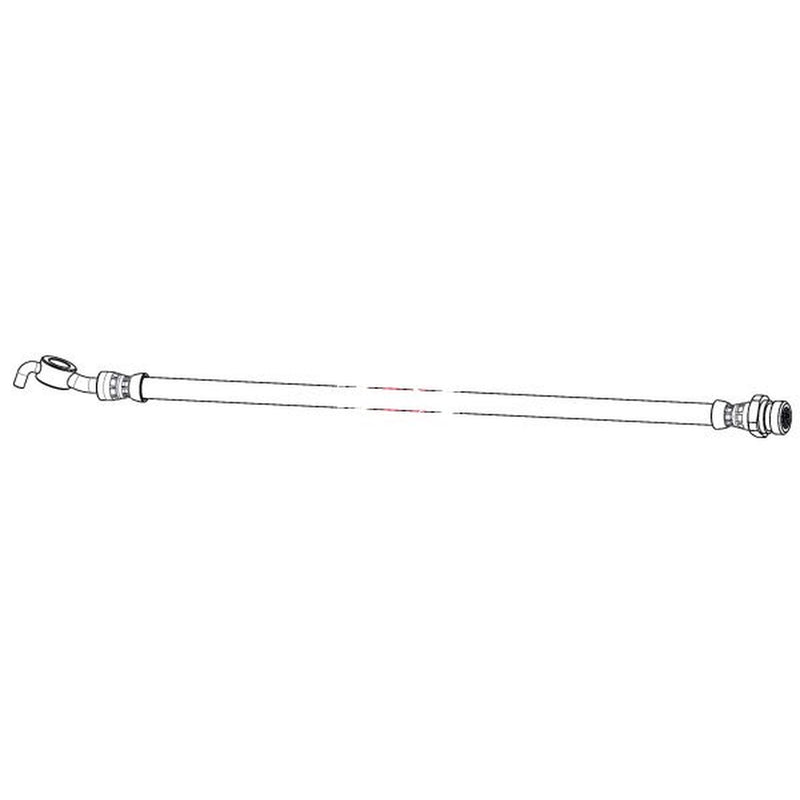 Apec Brake Hydraulic Hose Line Rear Left fits Hyundai IX35 2010-2015 2.0