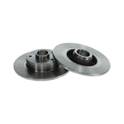Bosch 2 x Solid Brake Discs fits Renault Grand Scénic III 2009-2016