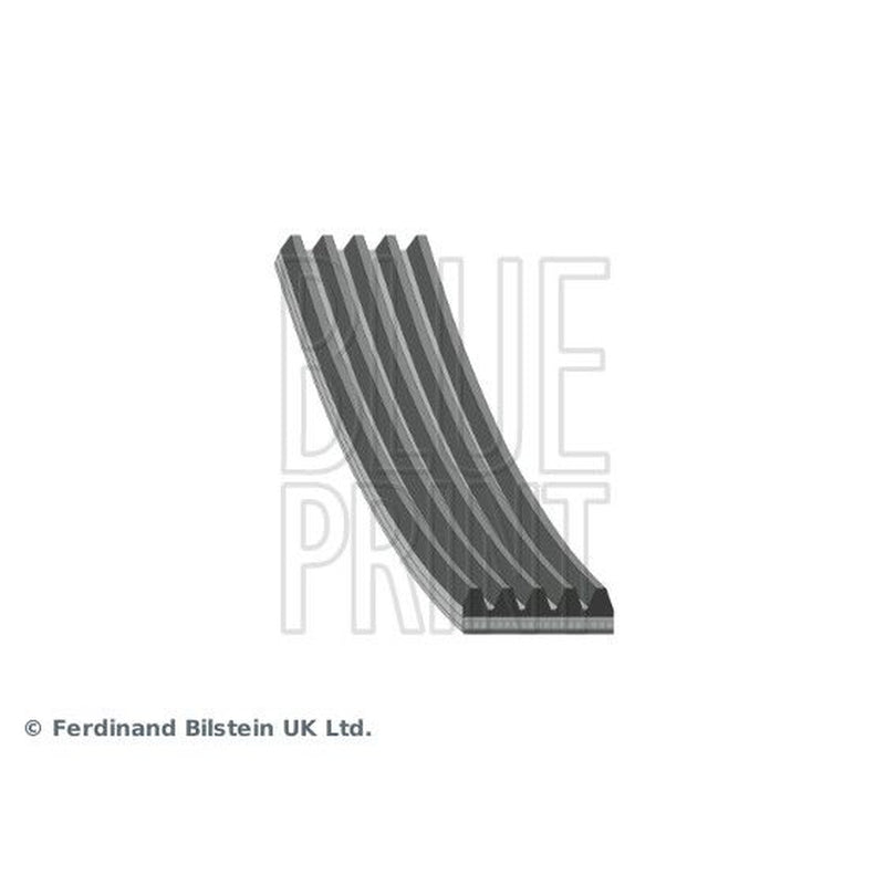Blue Print Aux Belt Kit (V-Ribbed Belt + Tensioner + fits Land Rover Range Rover