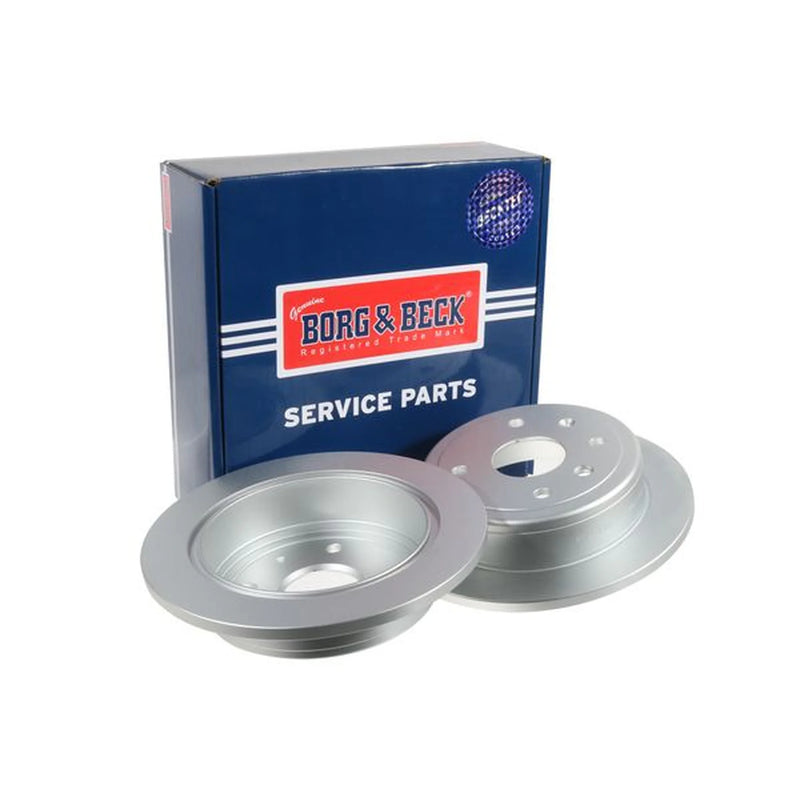 Borg & Beck Front & Rear Brake Discs & Pads fits Chevrolet Lacetti 2005-2013